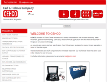 Tablet Screenshot of cehco.com